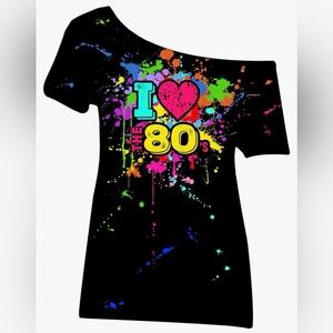 I heart the 80’s t-shirt
